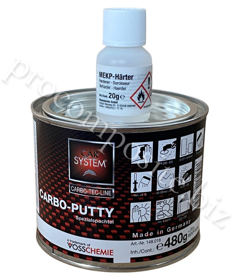 Карбоновая шпатлевка Car System Carbo Putty — Procomposite